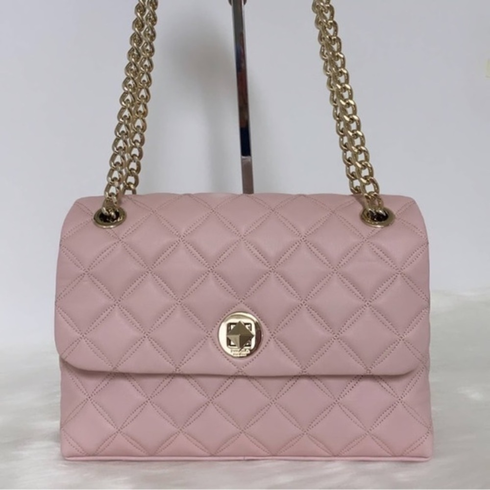 Kate Spade Natalia Small Flap Crossbody Bag – Quilted Leather